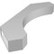 Ekena Millwork 3 1/2-in. W x 28-in. D x 34-in. H Legacy Architectural Grade PVC Knee Brace BRCP035X28X34LEC - alternate 3